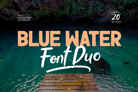Blue Water Bold Duo: The Perfect Pairing for Chic and Cheery Designs