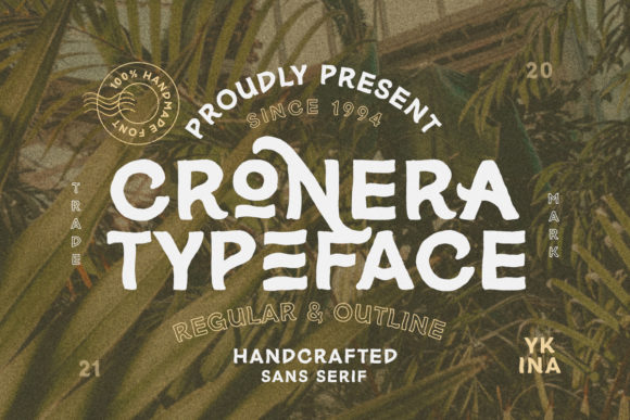 Cronera: The Bold Organic Display Font That Elevates Every Project