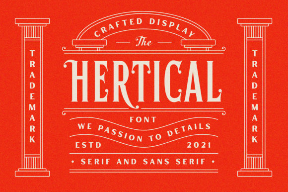 Hertical: The Font That Makes Your Designs Unforgettable