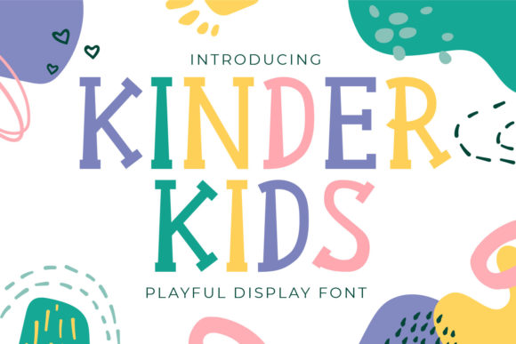 Kinder Kids: The Perfect Font for Playful Designs