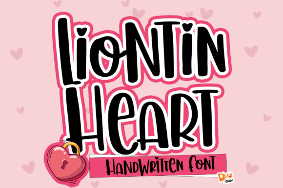 Liontin Heart: The Font That Brings Joy to Every Design Project