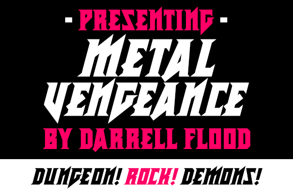Metal Vengeance: The Font That Brings Heavy Metal to Life