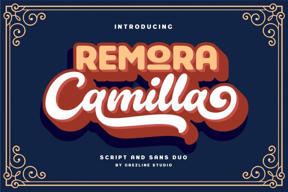 Remora Camilla: Bringing Retro Charm and Bold Authority to Your Next Design